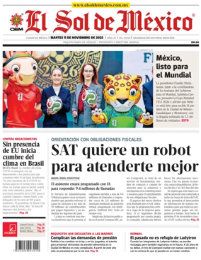 Cover of El Sol de Mexico