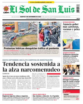 Cover of El Sol de San Luis Potosi