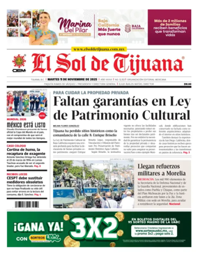 Cover of El Sol de Tijuana