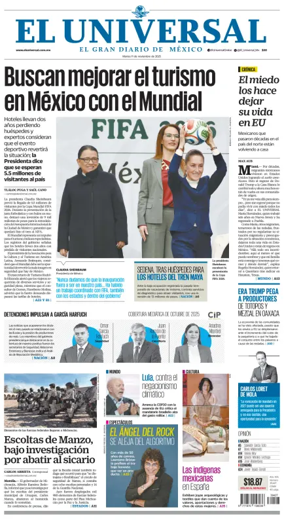 Cover of El Universal