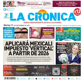 Cover of La Crónica