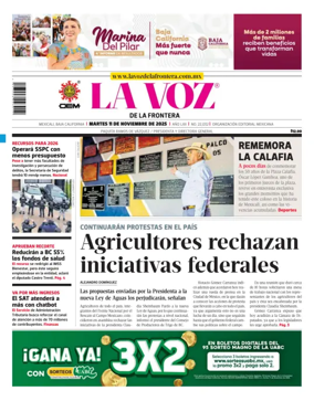 Cover of La Voz de la Frontera