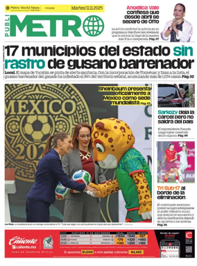 Cover of Publimetro Quintana Roo