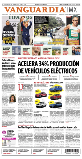 Cover of Vanguardia