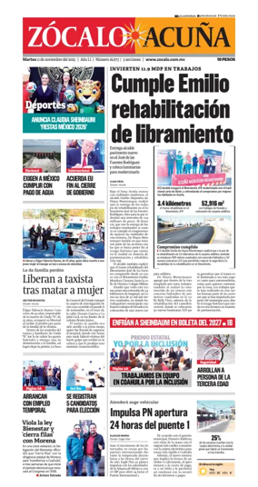 Cover of Zócalo Acuña