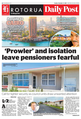 Cover of Rotorua Daily Post