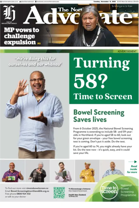 Cover of The Northern Advocate