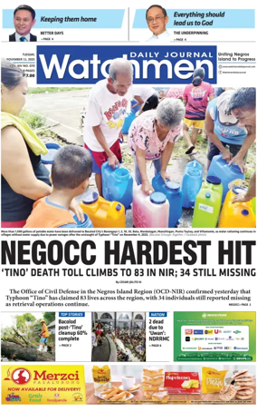 Cover of Watchmen Daily Journal