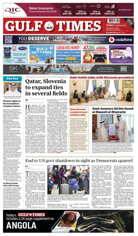Cover of Gulf Times