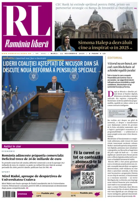 Cover of Romania Libera