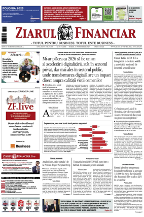 Cover of Ziarul Financiar