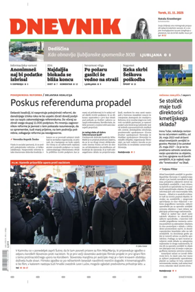 Cover of Dnevnik (Slovenija)