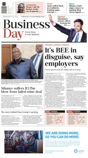 Cover of Business Day