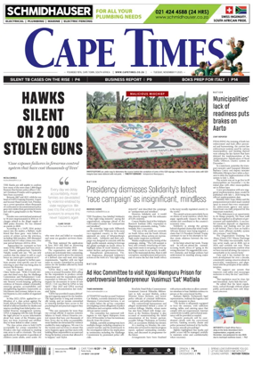 Cover of Cape Times