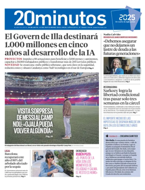 Cover of 20 Minutos Barcelona