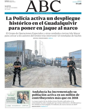 Cover of ABC (Andalucía)