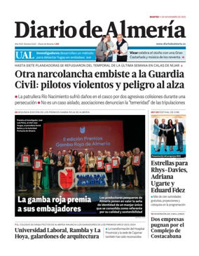 Cover of Diario de Almeria