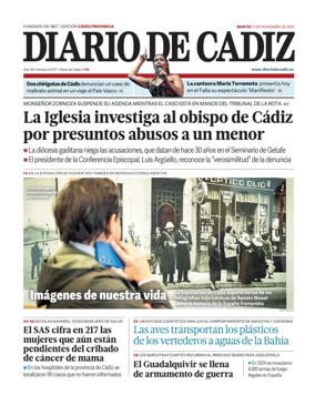 Cover of Diario de Cadiz