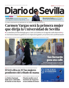 Cover of Diario de Sevilla