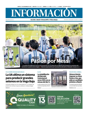 Cover of Diario Informacion (Elche y Vega Baja)