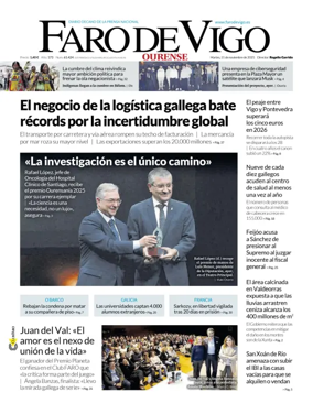 Cover of Faro de Vigo (Ourense)