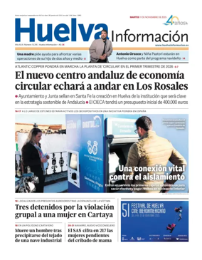 Cover of Huelva Informacion