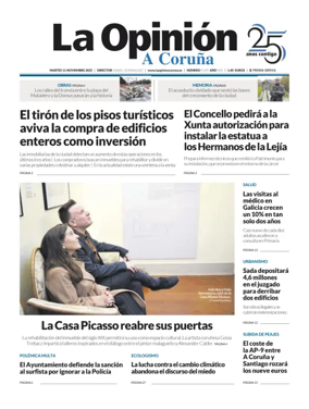 Cover of La Opinion de A Coruna