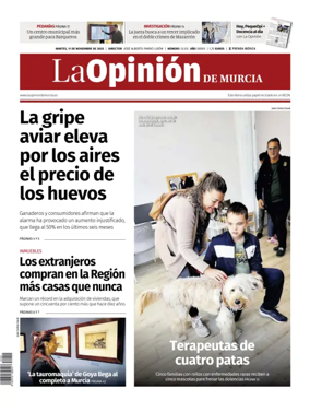 Cover of La Opinión de Murcia