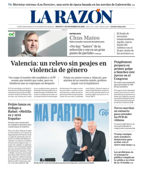Cover of La Razon (Andalucia)
