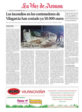 Cover of Arousa local