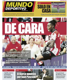 Cover of Mundo Deportivo (Bizkaia-Araba)
