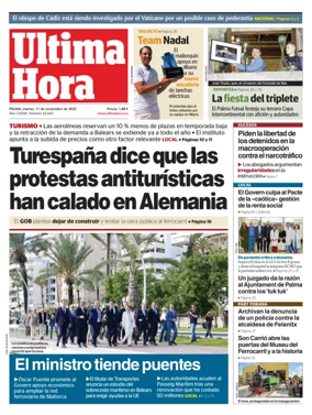 Cover of Ultima Hora