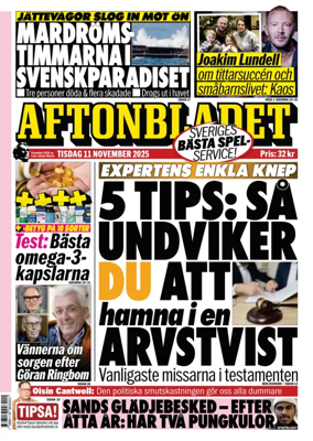 Cover of Aftonbladet