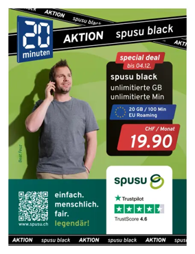 Cover of 20 Minuten - Zurich