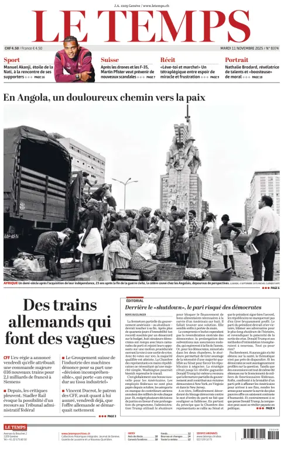 Cover of Le Temps
