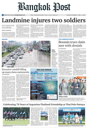 Cover of Bangkok Post