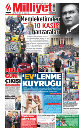 Cover of Milliyet