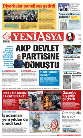 Cover of Yeni Asya