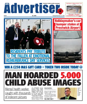 Cover of Ayr Advertiser