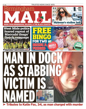 Cover of Birmingham Mail