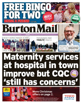 Cover of Burton Mail