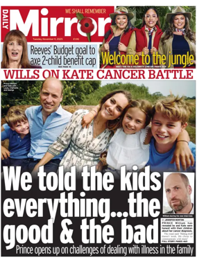 Cover of Daily Mirror