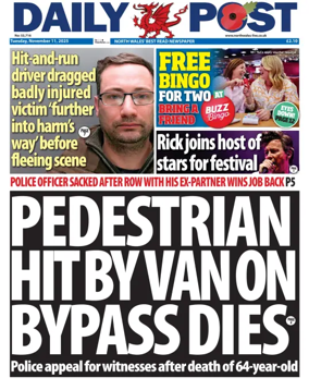 Cover of Daily Post (North Wales)