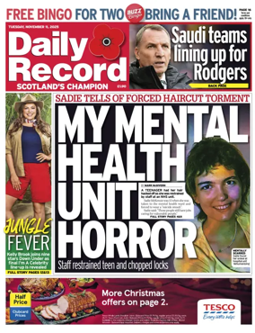 Cover of Daily Record