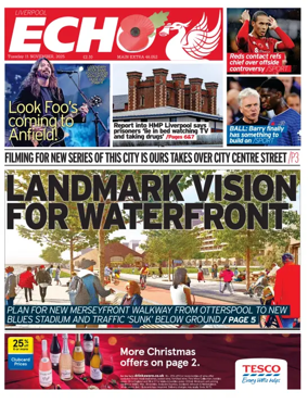 Cover of Liverpool Echo