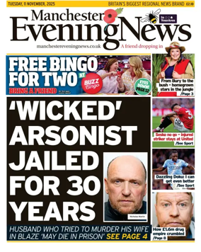 Cover of Manchester Evening News