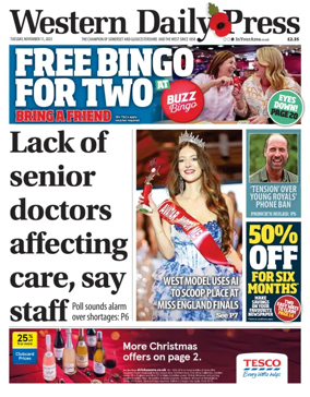 Cover of Western Daily Press