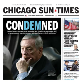 Cover of Chicago Sun-Times