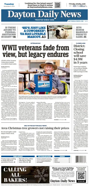 Cover of Dayton Daily News