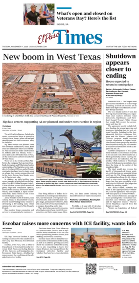 Cover of El Paso Times